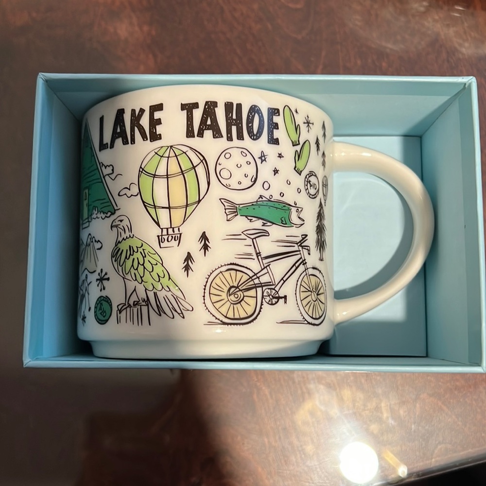 BRAND NEW Starbucks Lake Tahoe Been There Mug